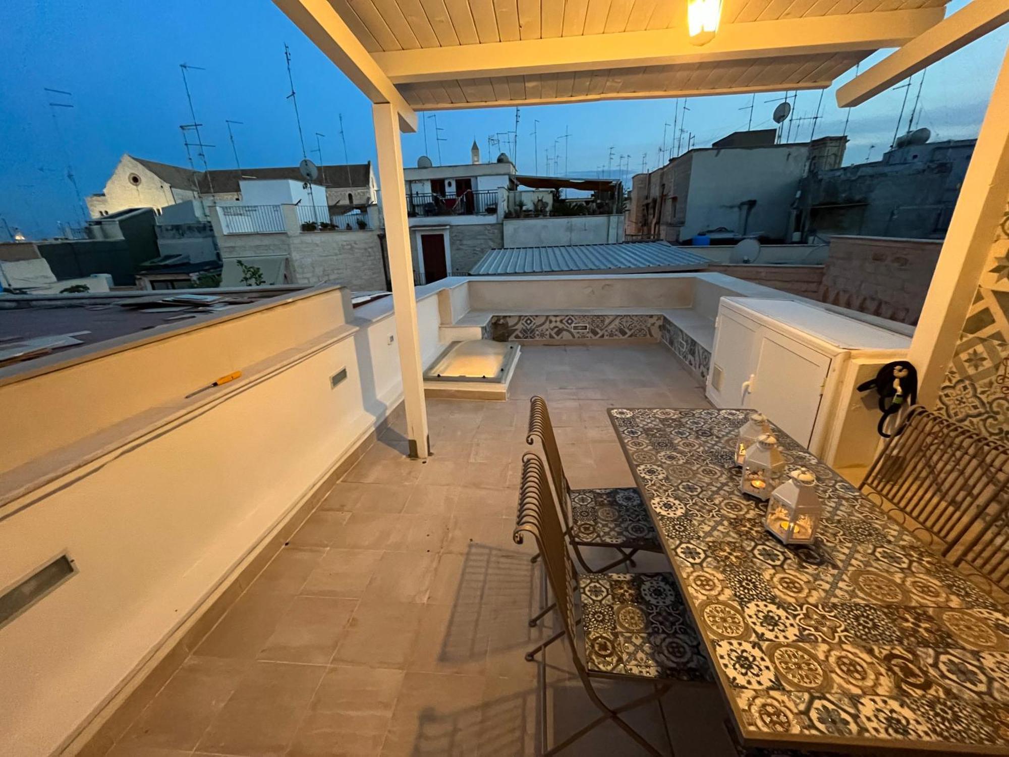 Casa Franca - Terracielo A Bari Vecchia Villa Exteriör bild